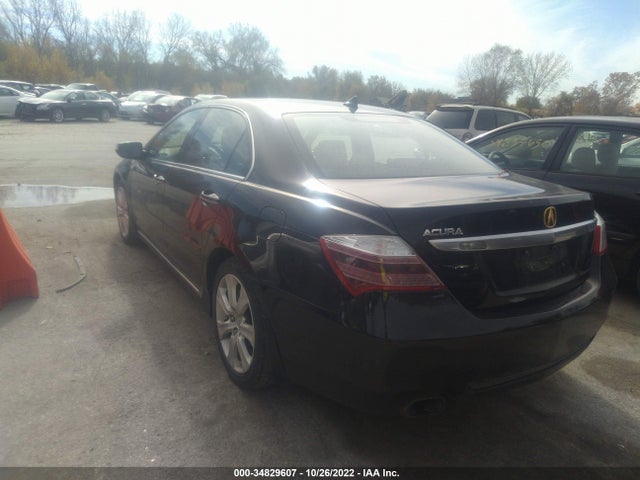 2009 ACURA RL TECH PKG/TECH/CMBS W/PAX VIN: JH4KB26699C002009