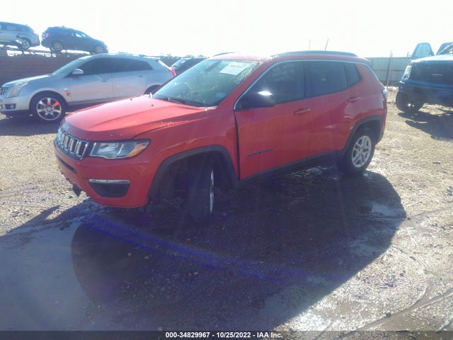 2019 JEEP COMPASS SPORT VIN: 3C4NJCAB8KT616507