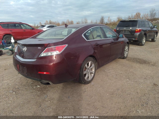 2012 ACURA TL TECH AUTO VIN: 19UUA8F57CA004675