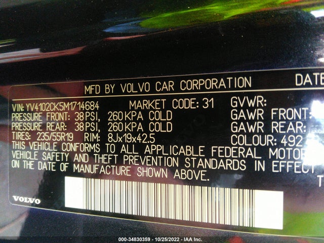 Volvo Xc90 Momentum 2021 YV4102CK5M1714684 Image 10