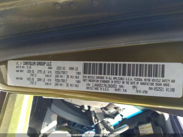 1J4AA2D17AL202053 Jeep Wrangler Sport