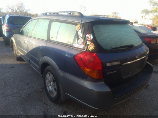 2005 SUBARU LEGACY WAGON (NATL) OUTBACK LTD VIN: 4S4BP62C357328800