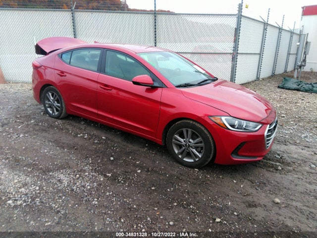 2017 HYUNDAI ELANTRA SE VIN: 5NPD84LFXHH130142