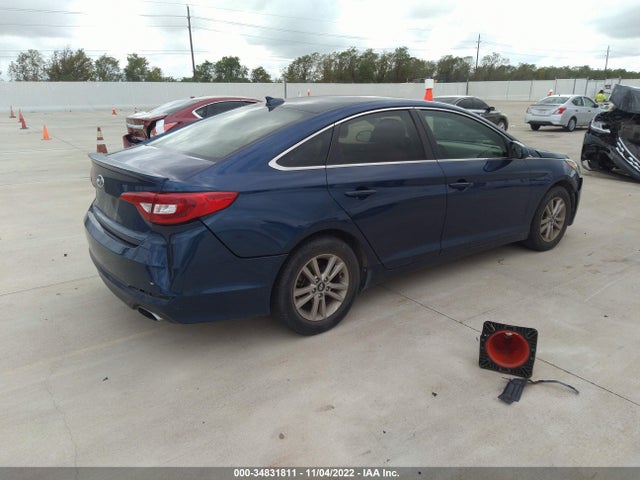 2016 HYUNDAI SONATA 2.4L SE VIN: 5NPE24AF5GH277654
