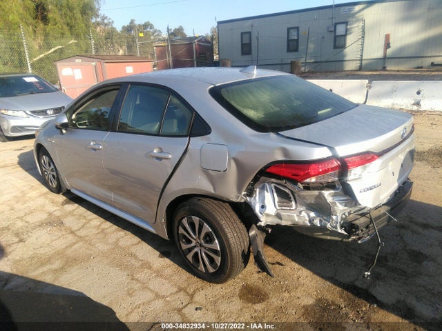 2021 TOYOTA COROLLA HYBRID LE VIN: JTDEAMDE8MJ004524