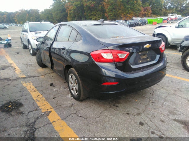 Продажа на аукционе авто 2016 Chevrolet Cruze Ls, vin: 1G1BC5SM0G7246103, номер лота: 34833339