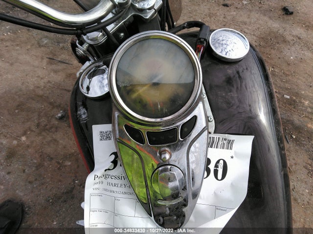 2010 HARLEY-DAVIDSON FLSTC VIN: 1HD1BW512AB026512