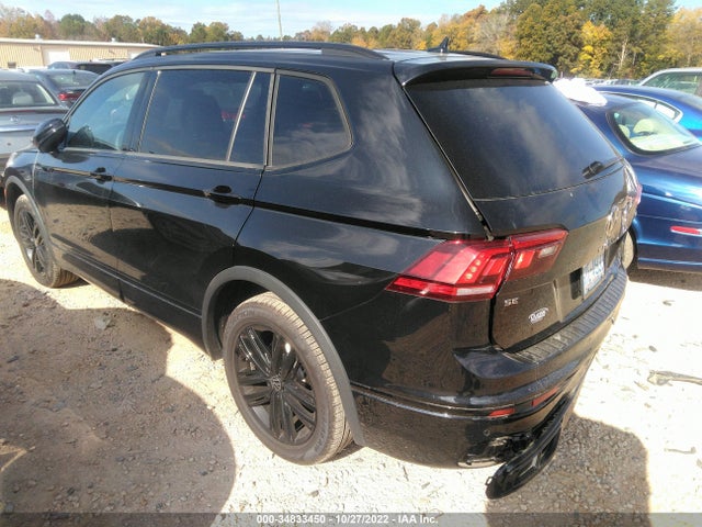 3VV8B7AX2NM092770 Volkswagen Tiguan Se R-line Black