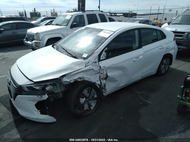 2019 HYUNDAI IONIQ HYBRID BLUE VIN: KMHC65LC7KU162651