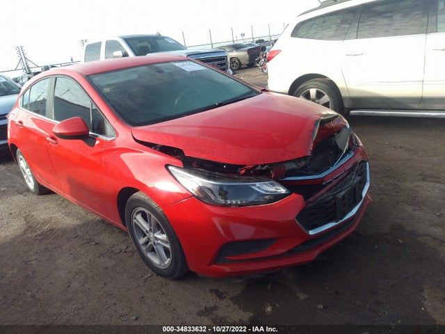 2017 CHEVROLET CRUZE LT VIN: 3G1BE6SM8HS508517