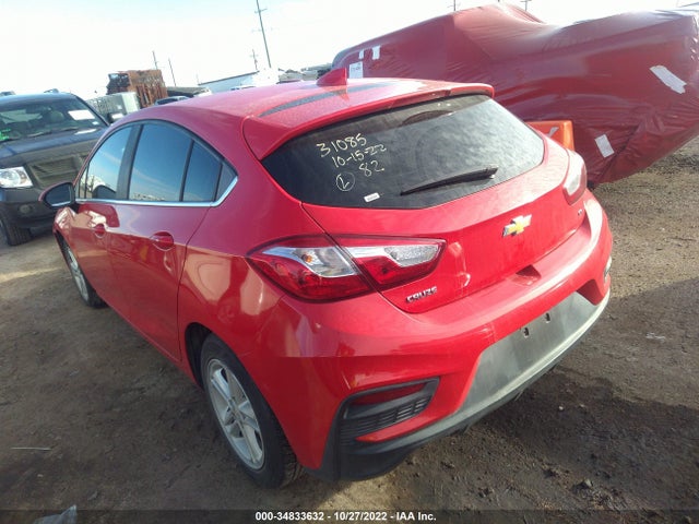 2017 CHEVROLET CRUZE LT VIN: 3G1BE6SM8HS508517