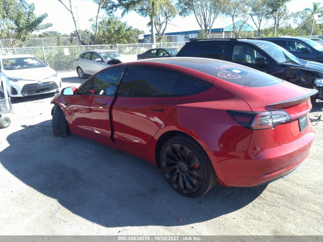 Tesla Model 3 Performance 2022 5YJ3E1EC7NF268026 Image 3