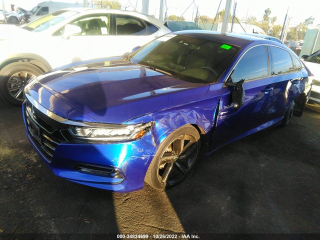 2018 HONDA ACCORD SEDAN SPORT 1.5T VIN: 1HGCV1F38JA137710