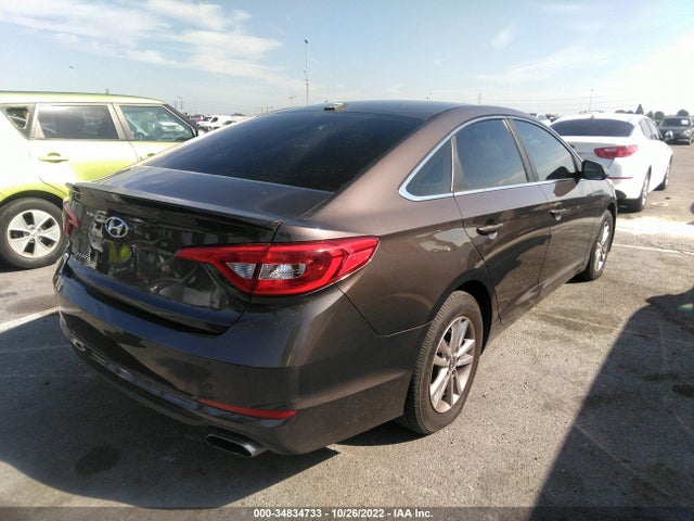 2016 HYUNDAI SONATA 2.4L SE VIN: 5NPE24AF8GH356929