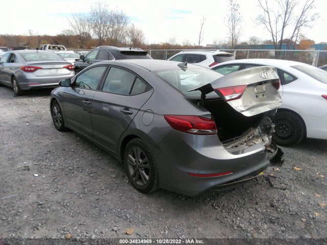 2018 HYUNDAI ELANTRA SEL VIN: 5NPD84LF3JH321472