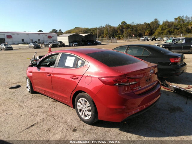 2018 HYUNDAI ELANTRA SE VIN: 5NPD74LF0JH286036