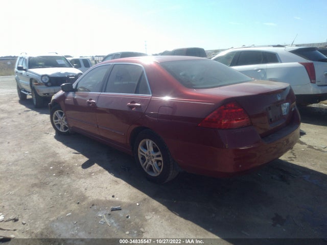 2007 HONDA ACCORD SDN LX SE VIN: 1HGCM56367A024678