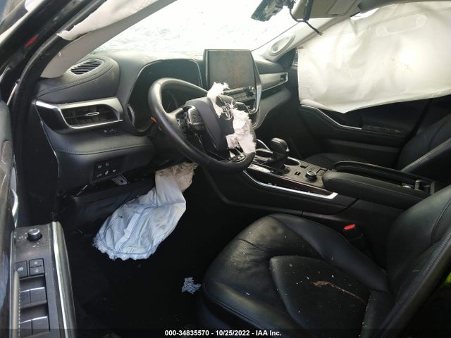 2021 TOYOTA HIGHLANDER PLATINUM VIN: 5TDFZRBH3MS144412