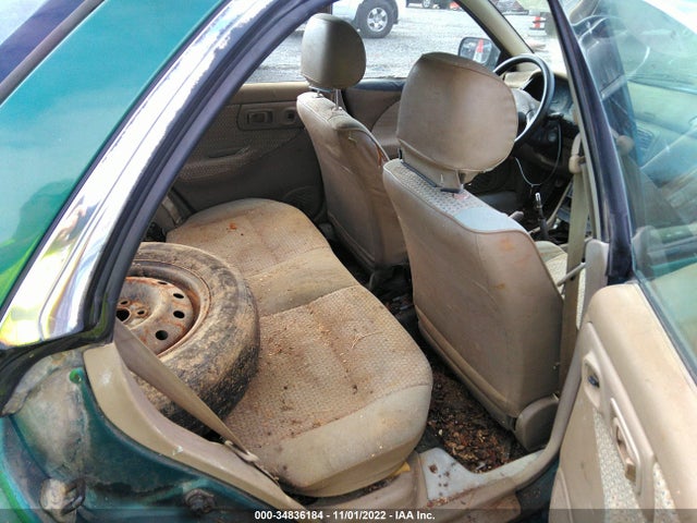 1997 SUBARU IMPREZA L VIN: JF1GF4354VG813034