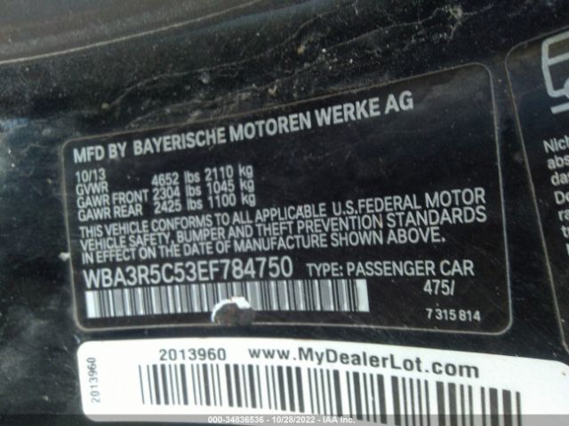 WBA3R5C53EF784750 BMW 4 Series 435i Xdrive