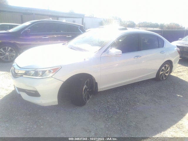 2017 HONDA ACCORD SEDAN EX-L VIN: 1HGCR2F86HA154134