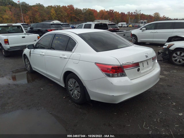 2012 HONDA ACCORD SDN LX VIN: 1HGCP2F37CA241561