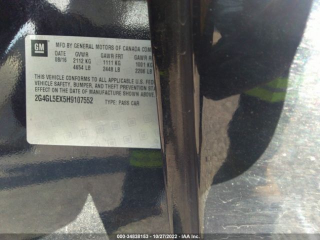2G4GL5EX5H9107552 Buick Regal Sport Touring