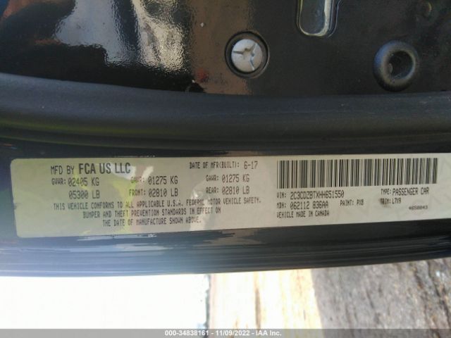 2C3CDZBTXHH651550 Dodge Challenger R/t