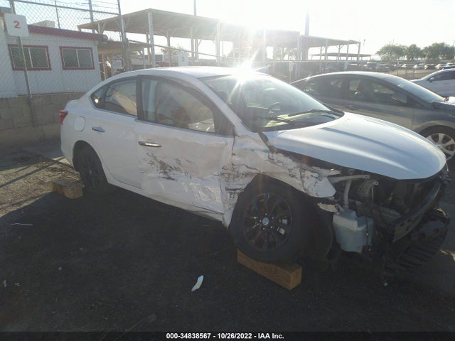 34838567 :رقم المزاد ، 3N1AB7AP9JY306630 vin ، 2018 Nissan Sentra S مزاد بيع