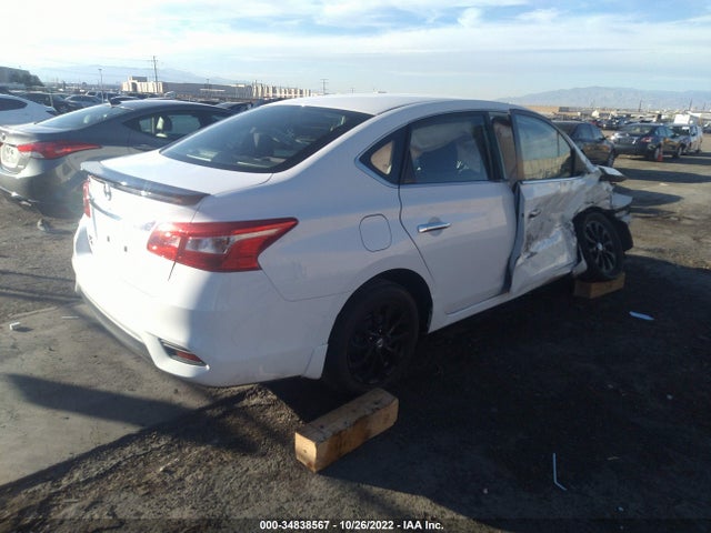 34838567 :رقم المزاد ، 3N1AB7AP9JY306630 vin ، 2018 Nissan Sentra S مزاد بيع
