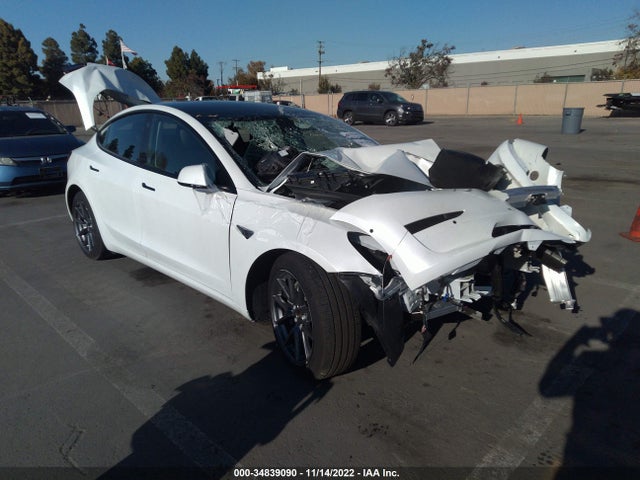 Tesla Model 3 Long Range 2022 5YJ3E1EB3NF178279 Image 1