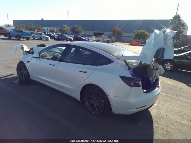 Tesla Model 3 Long Range 2022 5YJ3E1EB3NF178279 Image 3