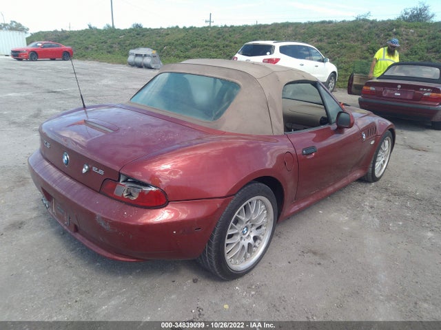 2000 BMW Z3 2.8L VIN: WBACH3341YLF72047