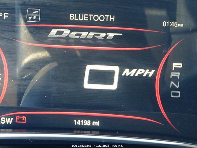 Dodge Dart Limited 2014 1C3CDFCB2ED727954 Image 8