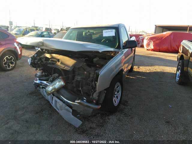 2006 CHEVROLET SILVERADO 1500 WORK TRUCK VIN: 1GCEC14X56Z128782