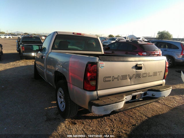 2006 CHEVROLET SILVERADO 1500 WORK TRUCK VIN: 1GCEC14X56Z128782