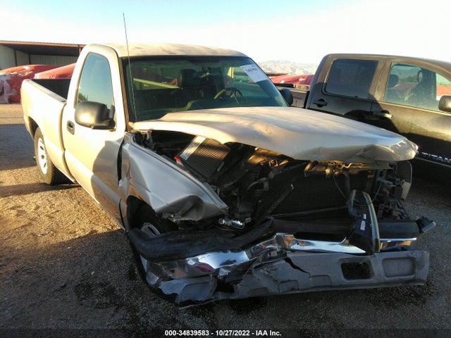 2006 CHEVROLET SILVERADO 1500 WORK TRUCK VIN: 1GCEC14X56Z128782