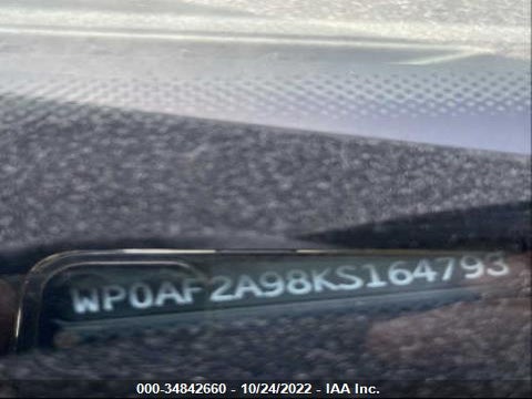 2019 Porsche 911, VIN: WP0AF2A98KS164793