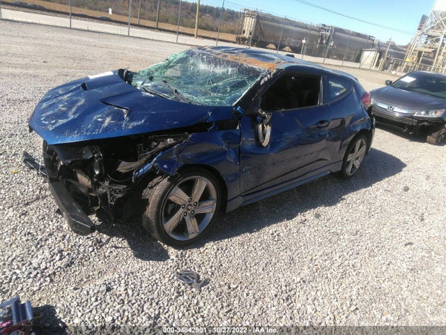 Hyundai Veloster Turbo 2015 KMHTC6AE9FU244650 Image 2