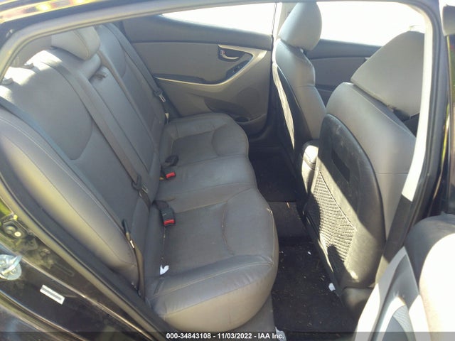 2012 HYUNDAI ELANTRA LIMITED PZEV VIN: KMHDH4AE4CU268134