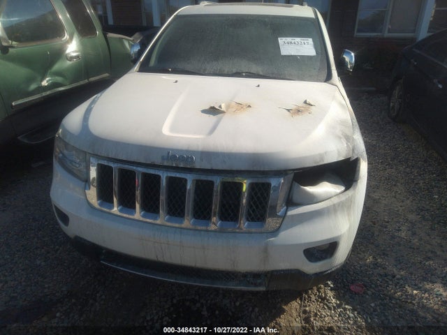 2012 JEEP GRAND CHEROKEE OVERLAND VIN: 1C4RJFCG7CC196473