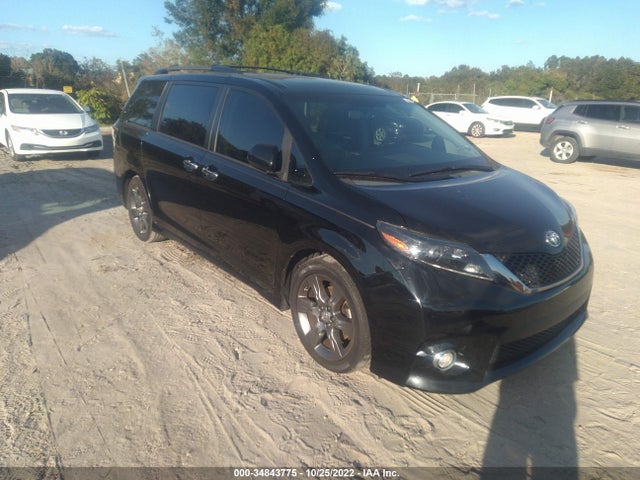 2015 TOYOTA SIENNA SE VIN: 5TDXK3DC4FS654973