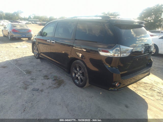 2015 TOYOTA SIENNA SE VIN: 5TDXK3DC4FS654973