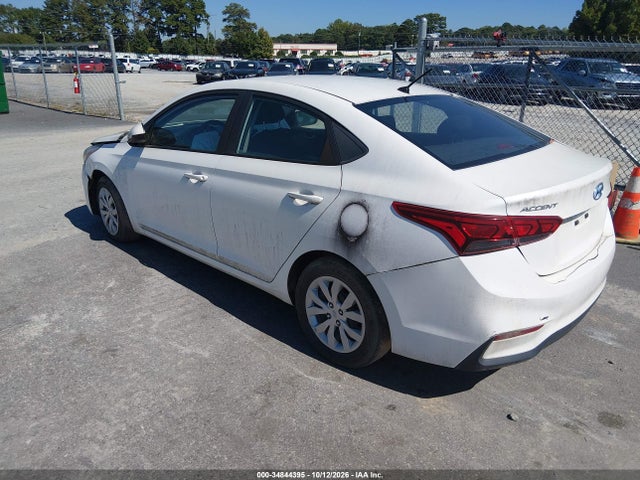 2019 Hyundai Accent Se მანქანა იყიდება აუქციონზე, vin: 3KPC24A34KE072921, აუქციონის ნომერი: 34844395