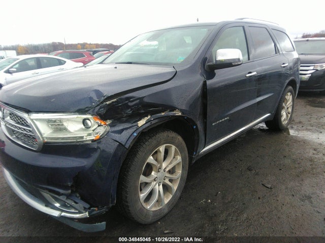 2016 Dodge Durango, VIN: 1C4SDJETXGC416460
