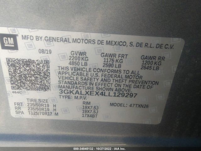 3GKALXEX4LL129297 GMC Terrain Denali