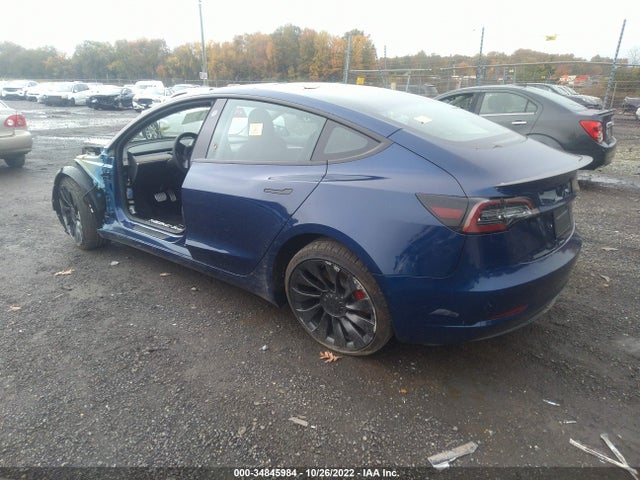 Tesla Model 3 Performance 2022 5YJ3E1EC5NF260250 Image 4