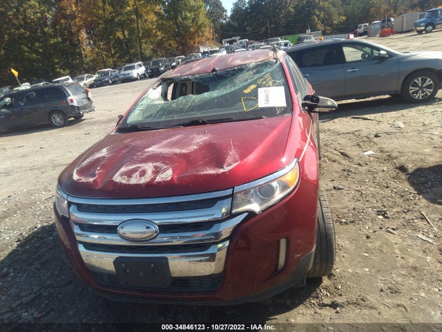 2014 FORD EDGE SEL VIN: 2FMDK3JCXEBA94007
