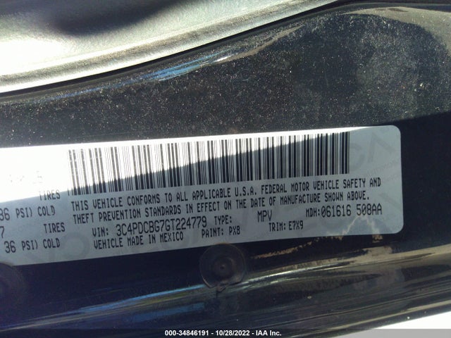 Dodge Journey Sxt 2016 3C4PDCBG7GT224779 Image 9
