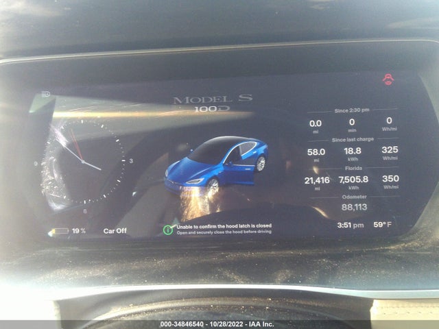 Tesla Model S 75d/100d/p100d 2018 5YJSA1E28JF243256 Image 8